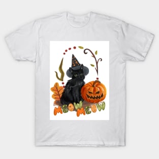 Meow Meow Halloween T-Shirt